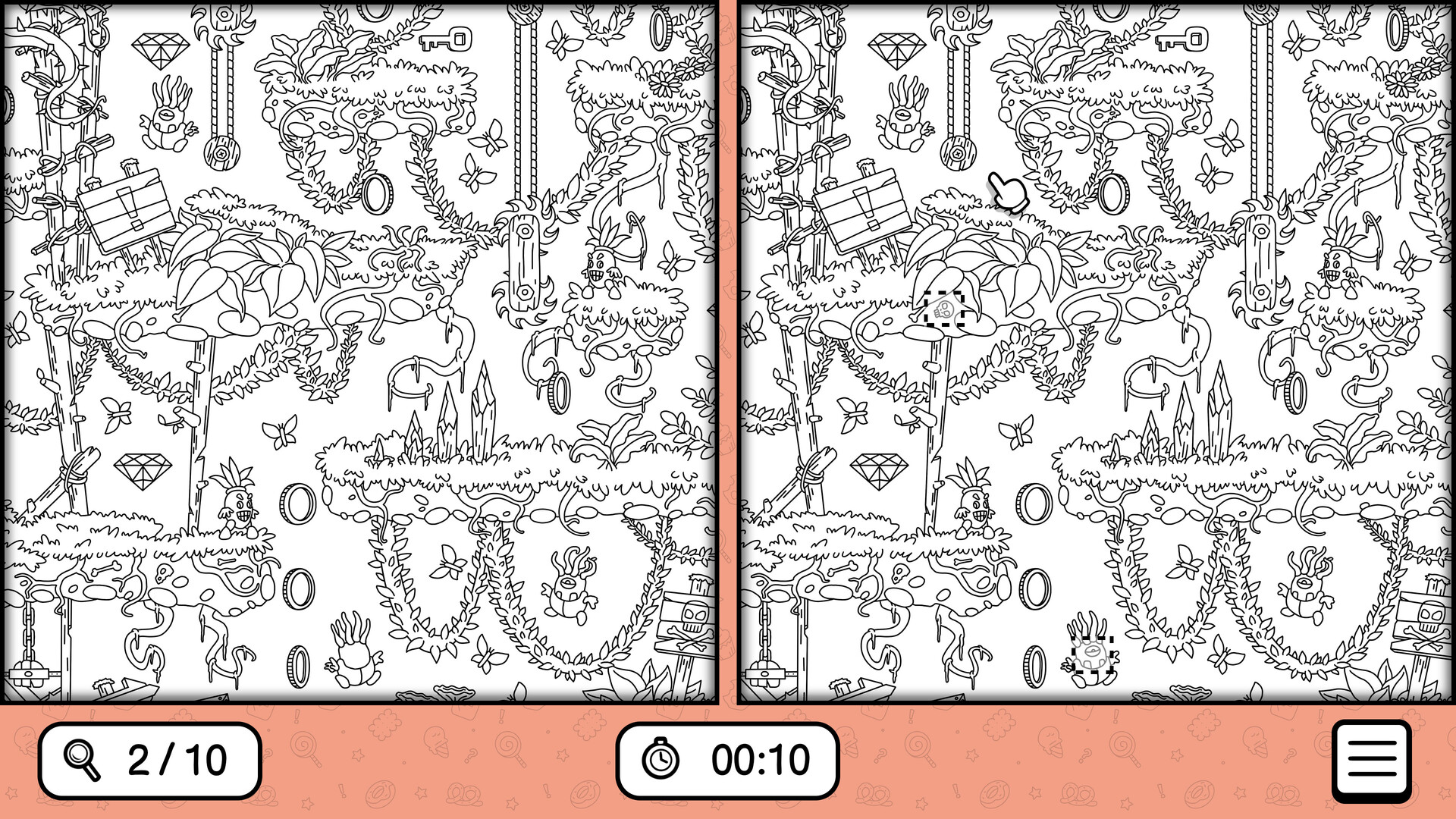 There's No Differences: Monsters screenshot #8