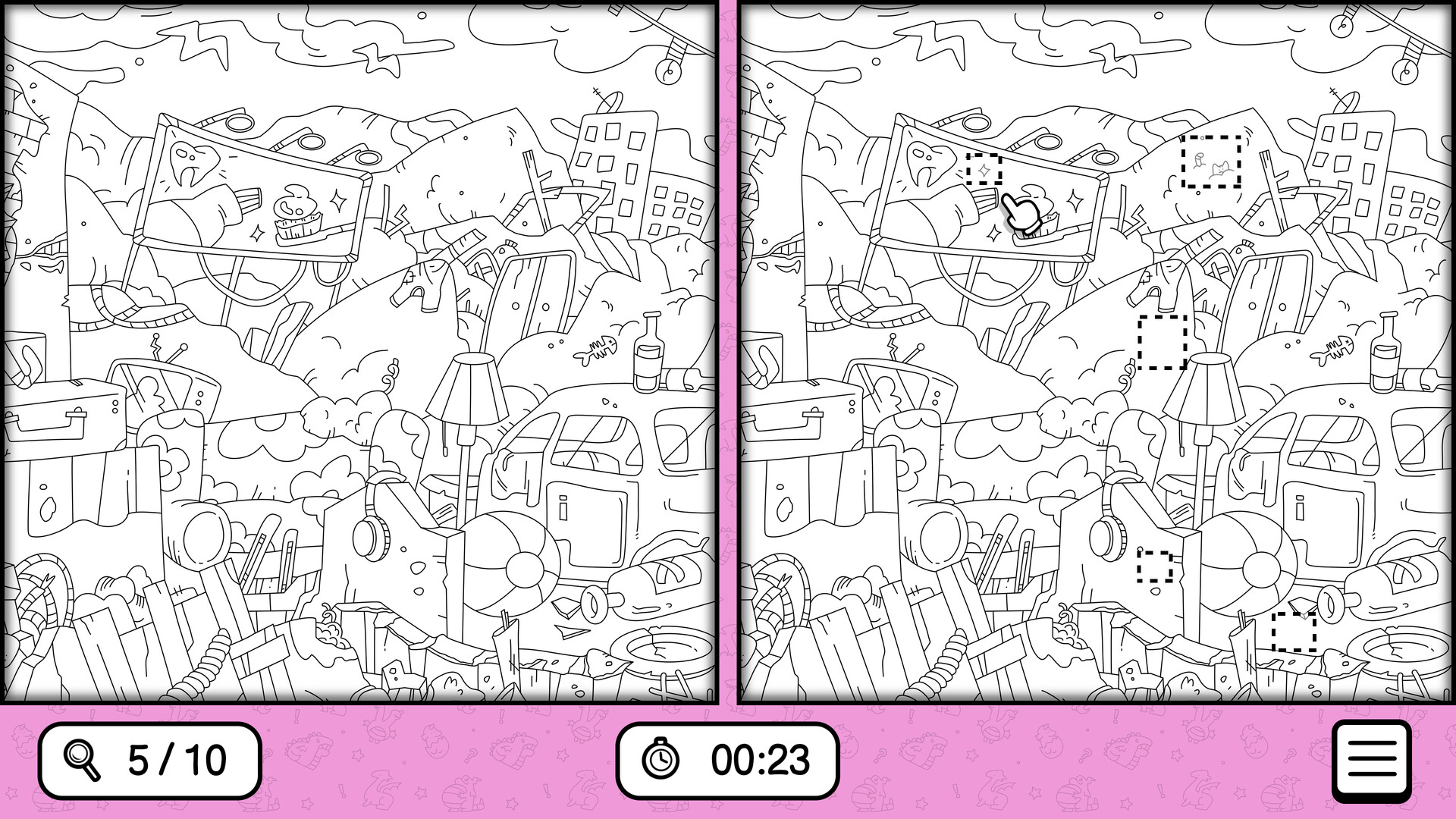 There's No Differences: Monsters screenshot #3