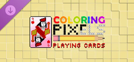 Coloring Pixels - Playing Cards Pack Banner