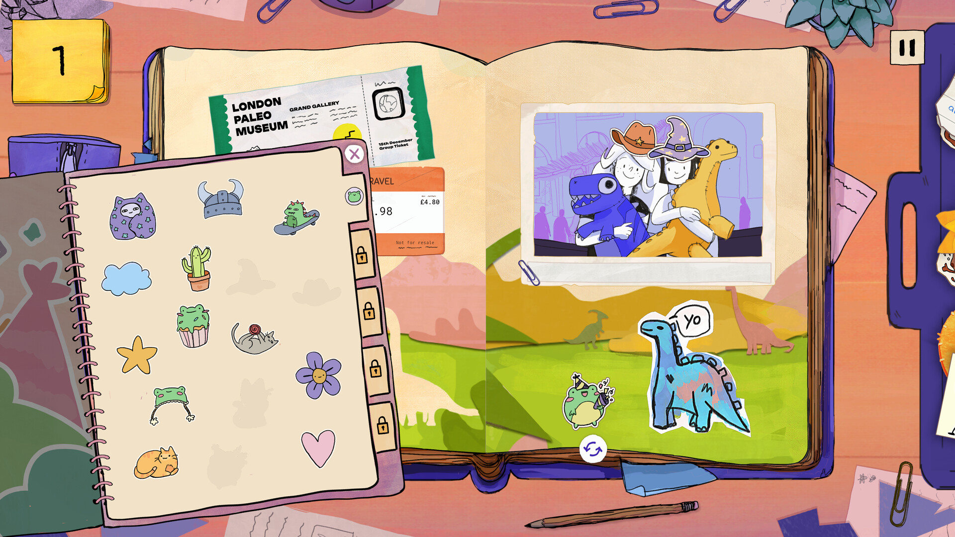 #2. Pieced Together Demo (Steam) De: Glowfrog Games