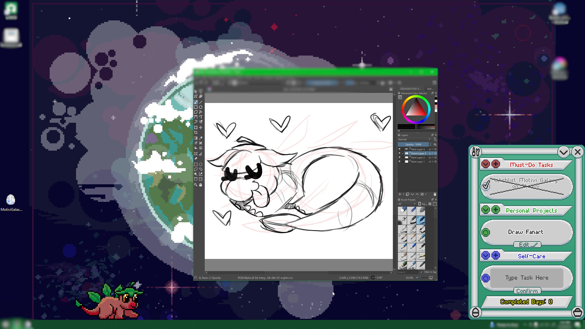 Motivation Monsters — gameplay screenshot 4