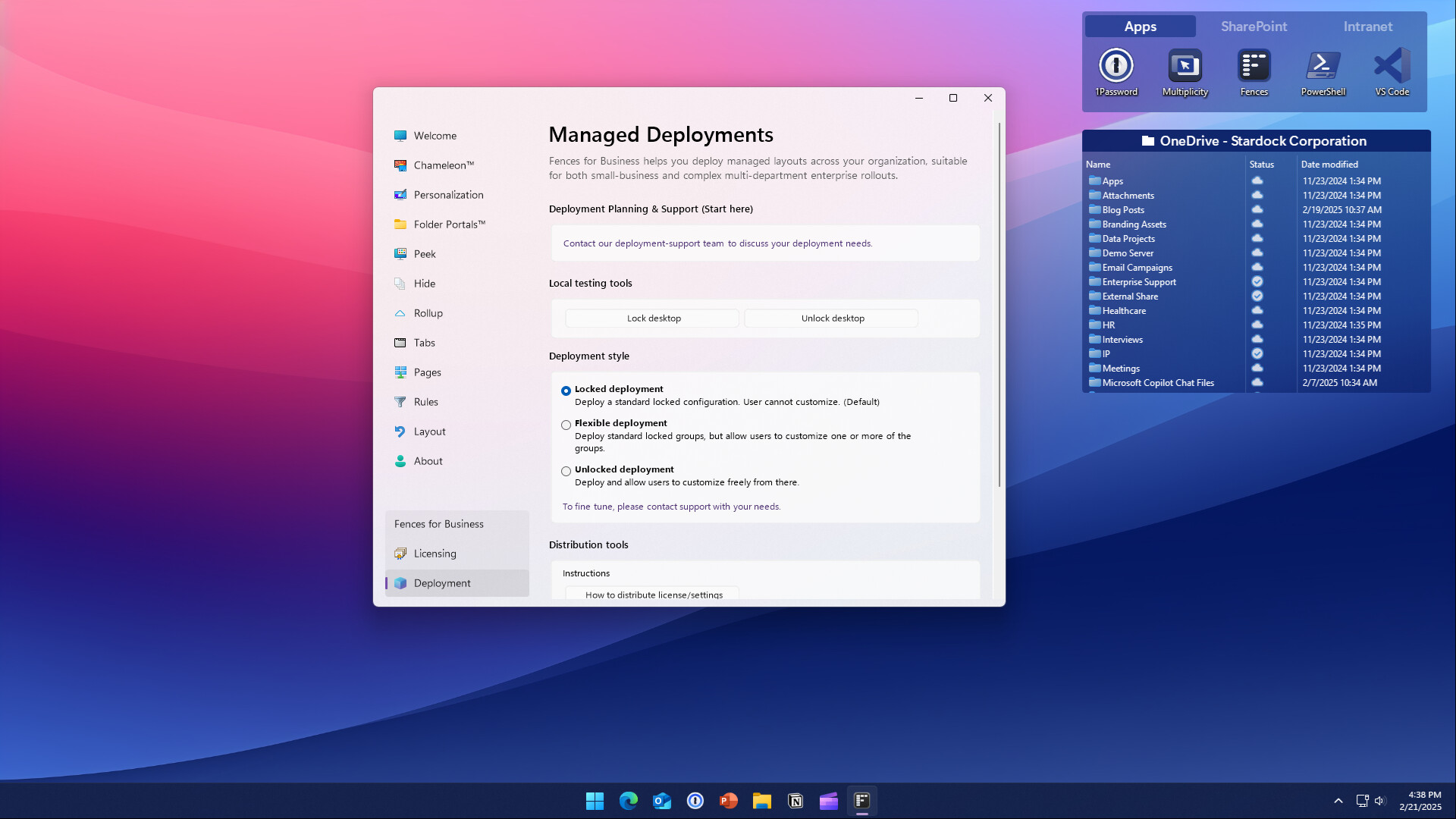 #2. Fences 6 - Multi-Device Upgrade (Steam) By: Stardock