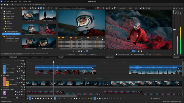 VEGAS Pro 23 Steam Edition.