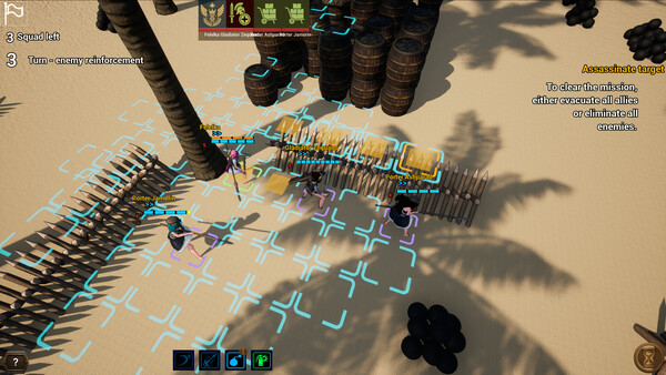 Banner Tactics game for Linux 1