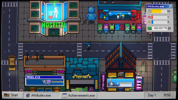 Screenshot of Something Meaningful gameplay showing in-action mechanics