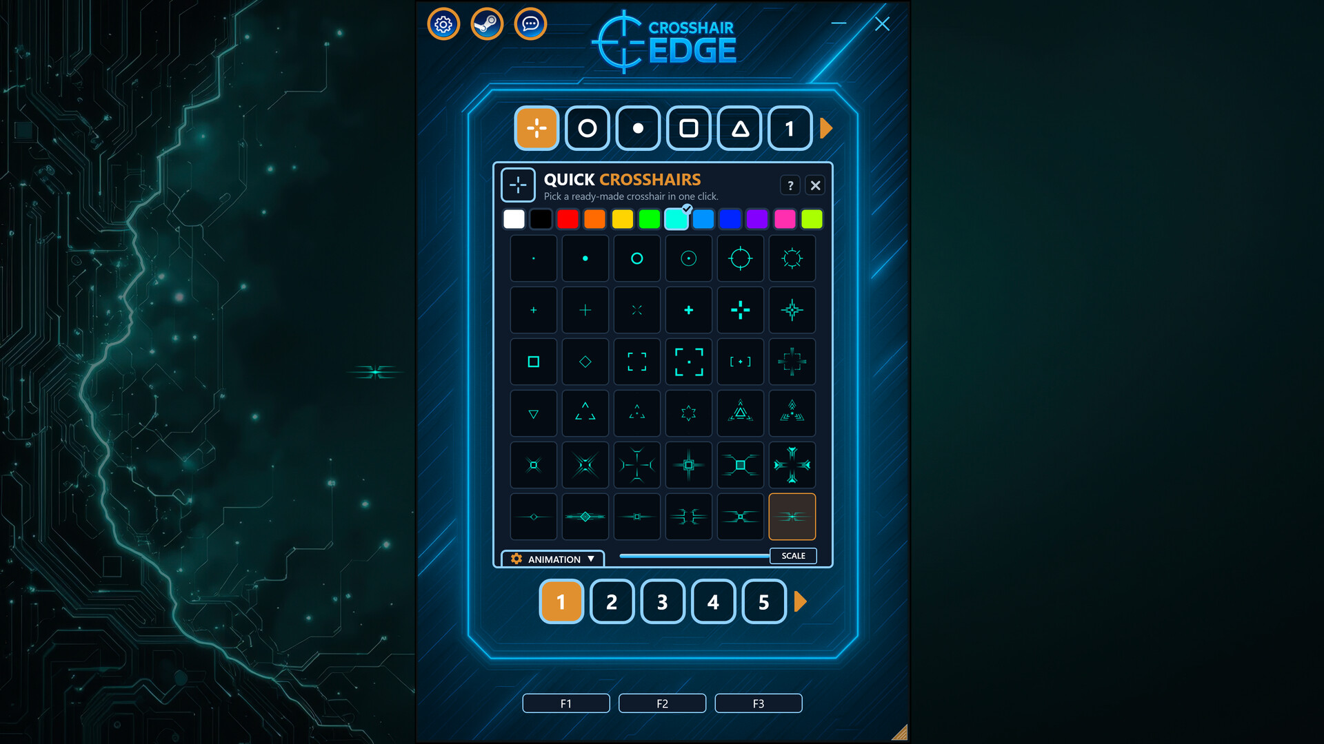 Crosshair EDGE screenshot 1