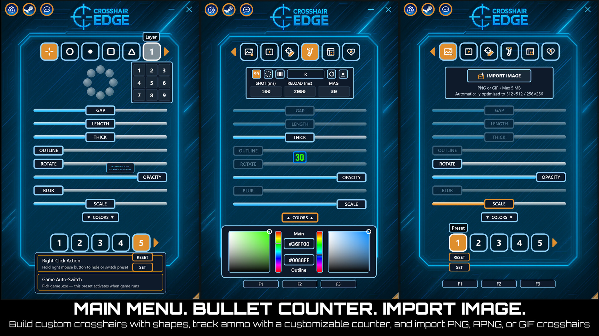 Crosshair EDGE screenshot 3