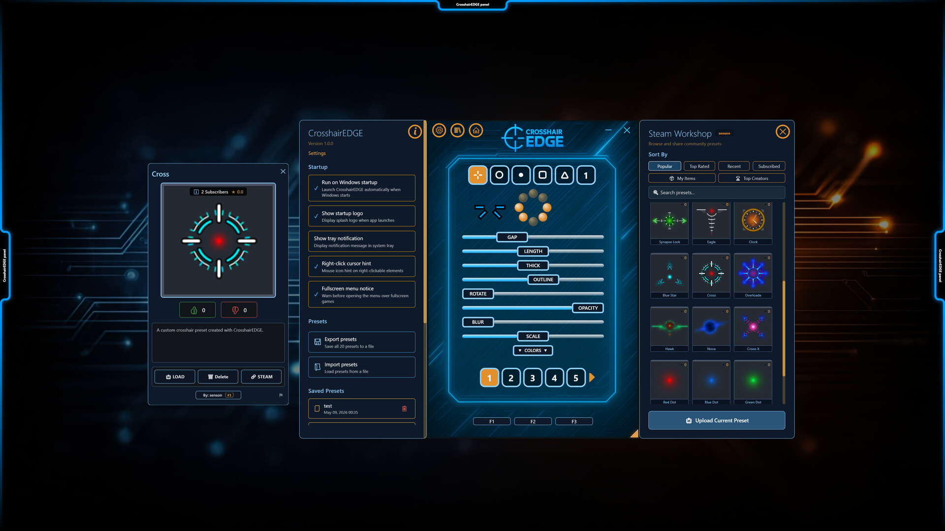 Crosshair EDGE screenshot 8