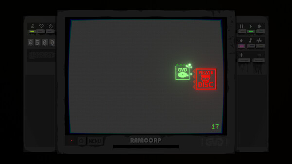Screenshot of GVD gameplay showing in-action mechanics