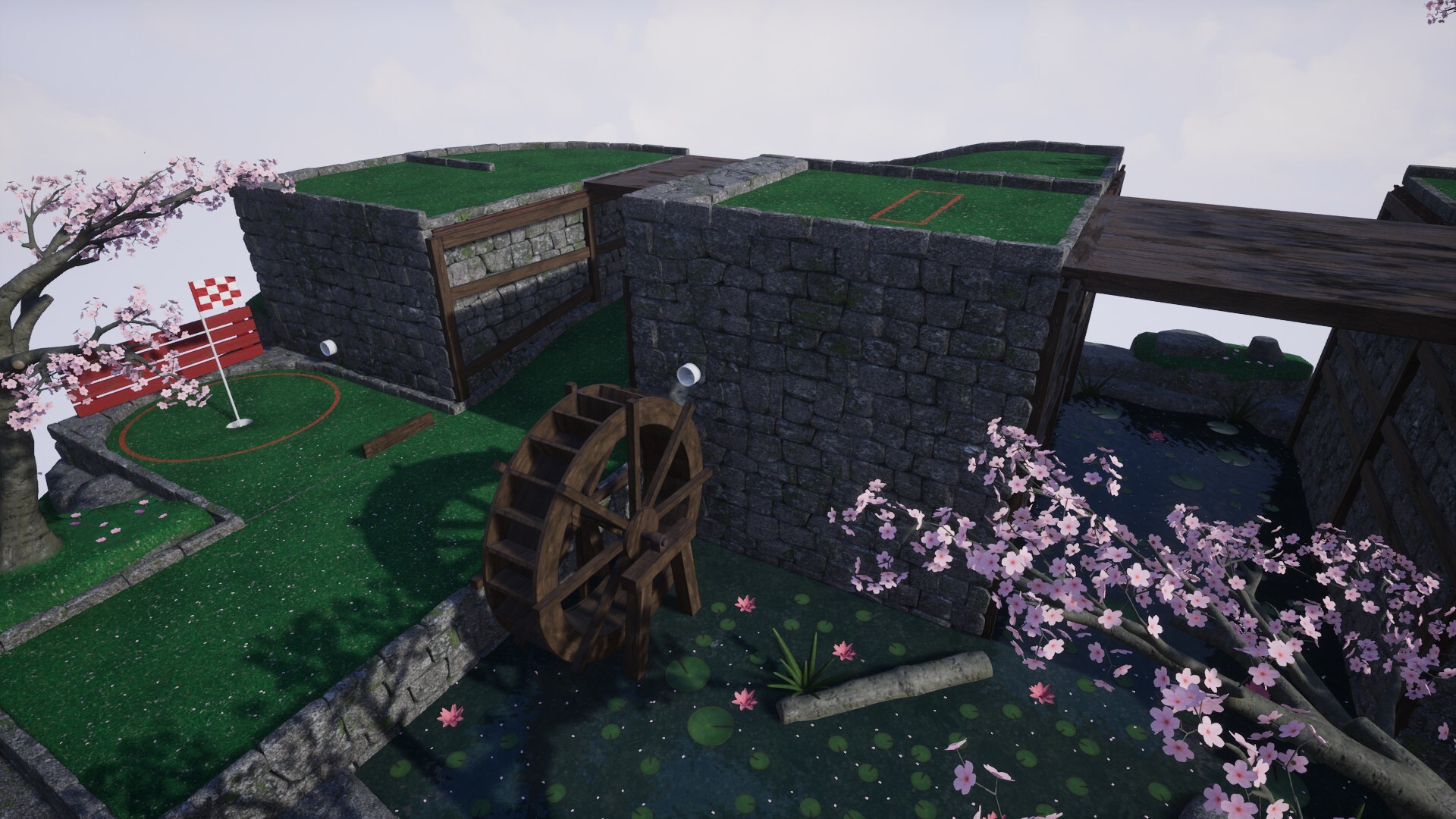 Golfing in Aether - Anniversary Featured Screenshot #1