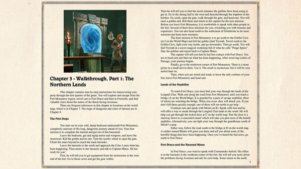 Avernum 4 Hintbook and Bonuses.