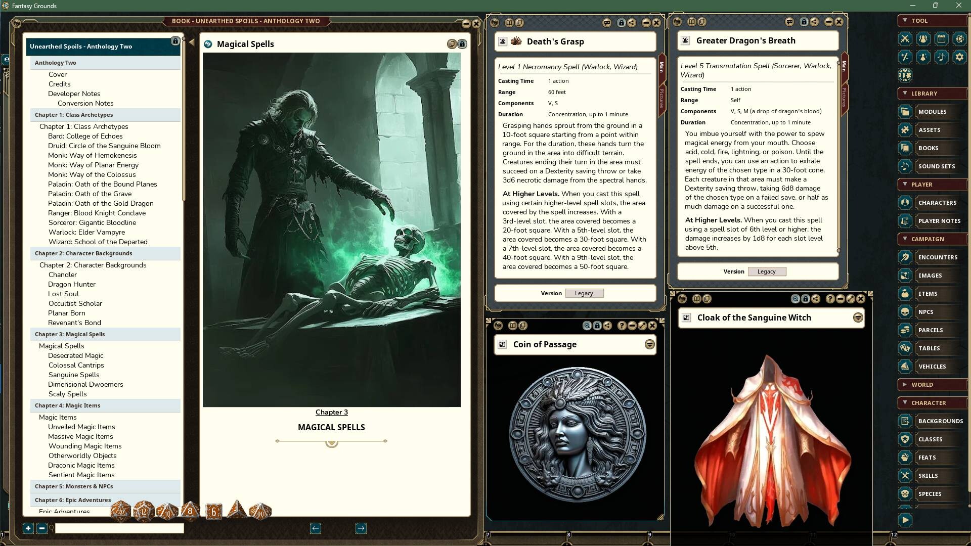 #2. Fantasy Grounds - Unearthed Spoils Anthology Two (Steam) 由: SmiteWorks USA, LLC