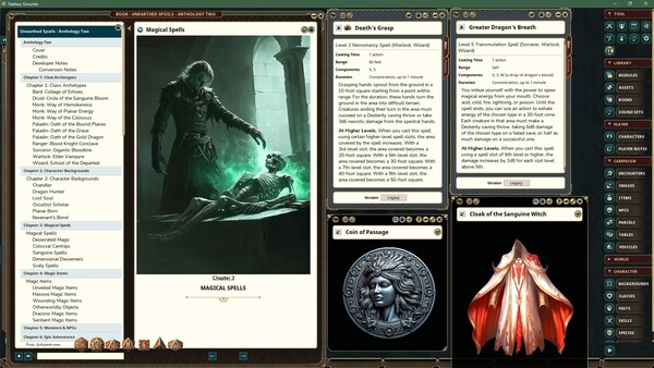 Fantasy Grounds - Unearthed Spoils Anthology Two