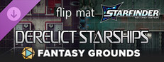 Fantasy Grounds - Starfinder 2 RPG - Flip-Mat: Derelict Starships Small Capsule Image