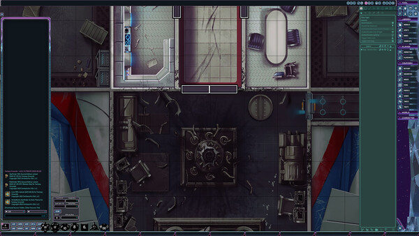 Fantasy Grounds - Starfinder 2 RPG - Flip-Mat: Derelict Starships