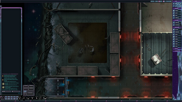 Fantasy Grounds - Starfinder 2 RPG - Flip-Mat: Derelict Starships