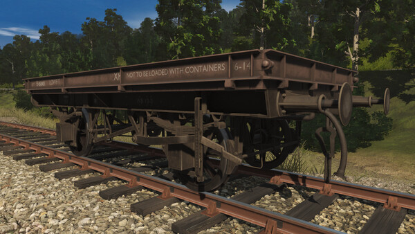 Trainz 2022 DLC - BR Lowfit Wagon Pack
