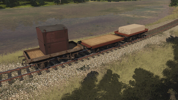 Trainz 2022 DLC - BR Lowfit Wagon Pack