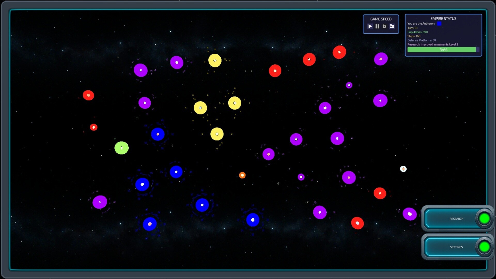 Orion Wars screenshot #2