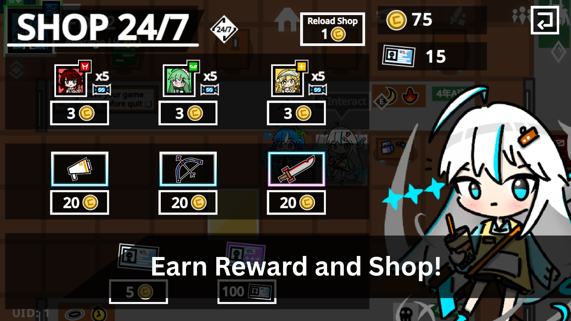 #3. Average Routine (Steam) بواسطة: ColorlessWing_Studio