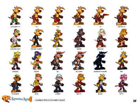 TY the Tasmanian Tiger 4 - The Art of