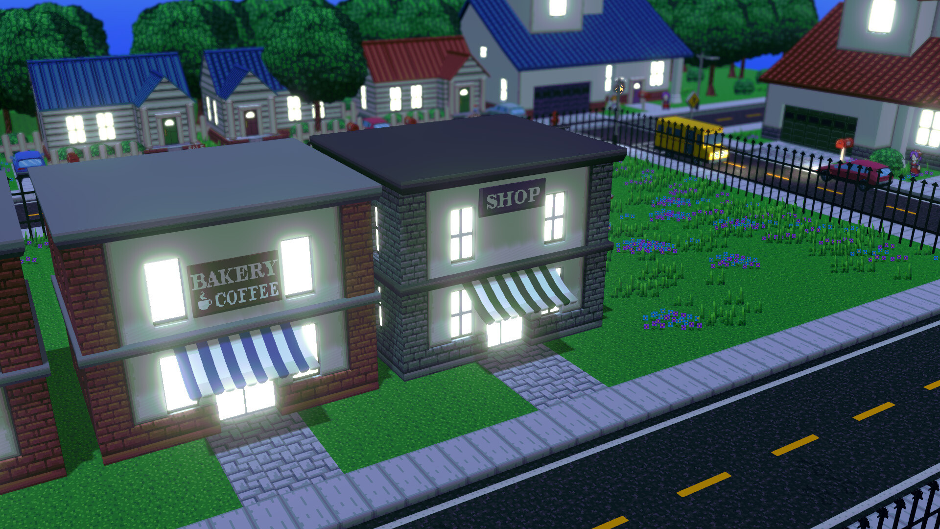#2. RPG Developer Bakin PixelScapes Modern Suburban Pack (Steam) By: SmileBoom Co.Ltd.