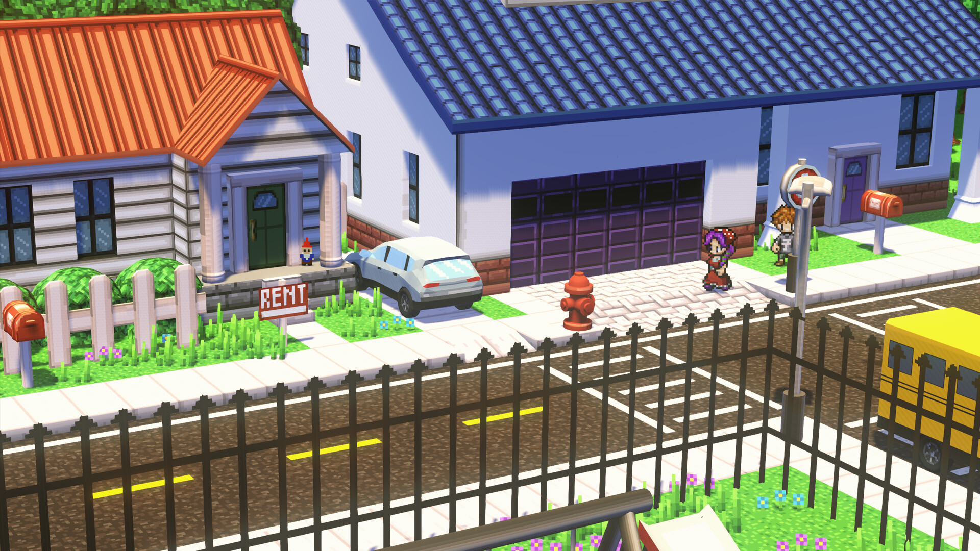 #3. RPG Developer Bakin PixelScapes Modern Suburban Pack (Steam) By: SmileBoom Co.Ltd.