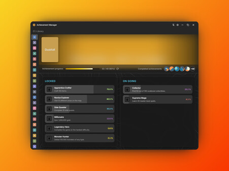 Achievement Manager game for windows Pc 1