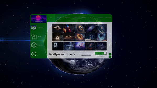 Скриншот из Wallpaper Live X