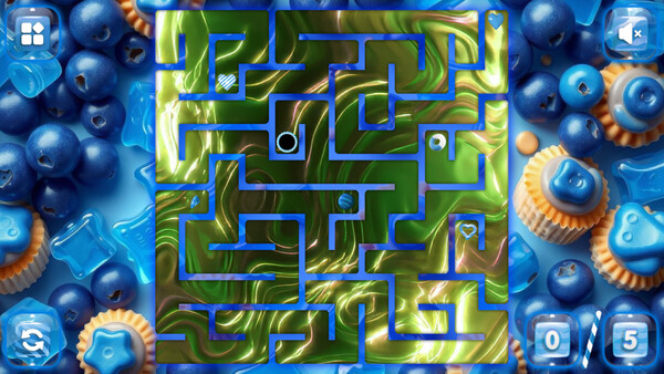 Скриншот 5 из игры Sweetie Candy Maze: Blueberry