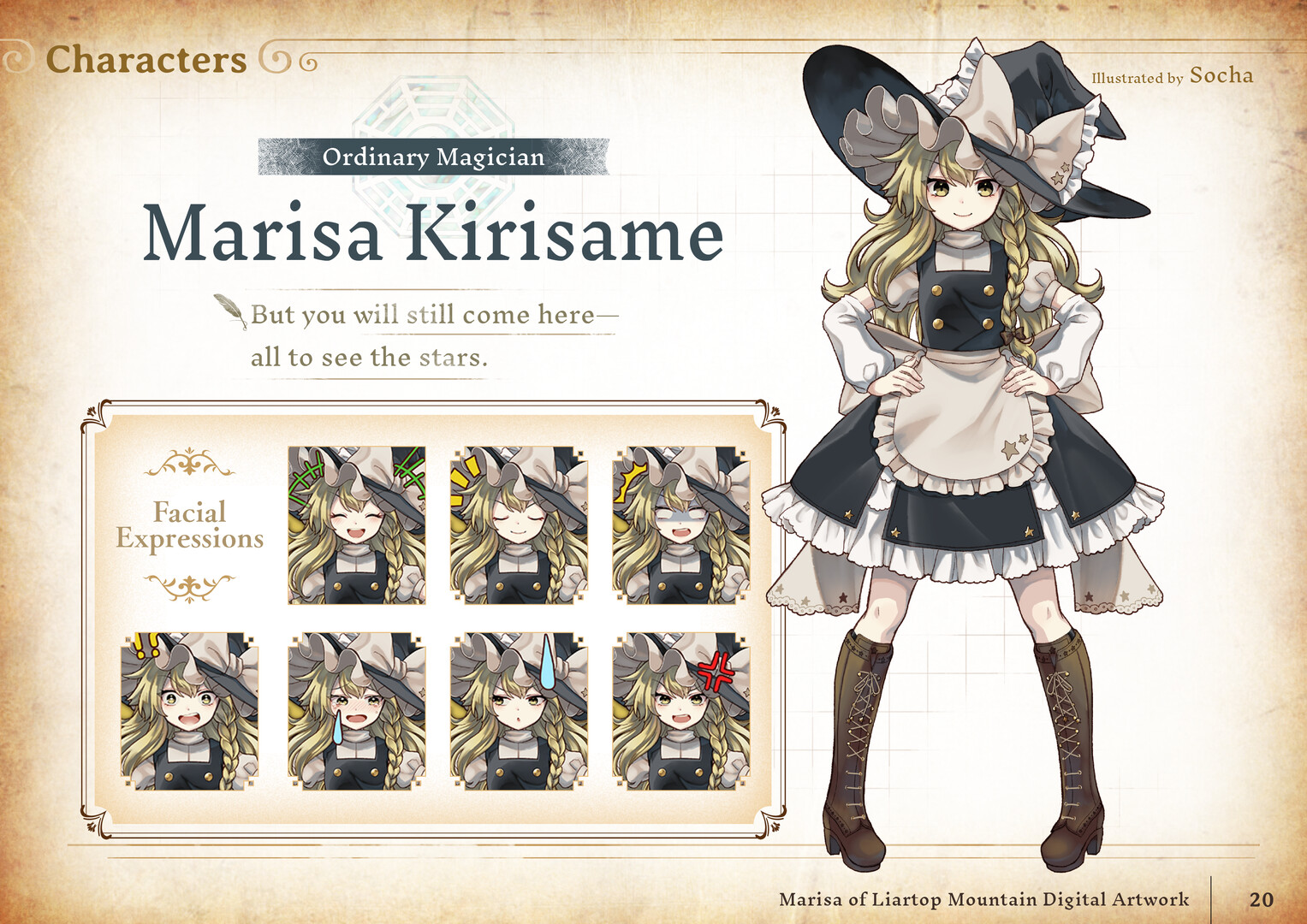 #2. Marisa of Liartop Mountain Digital Artwork (Steam) De: Alliance Arts