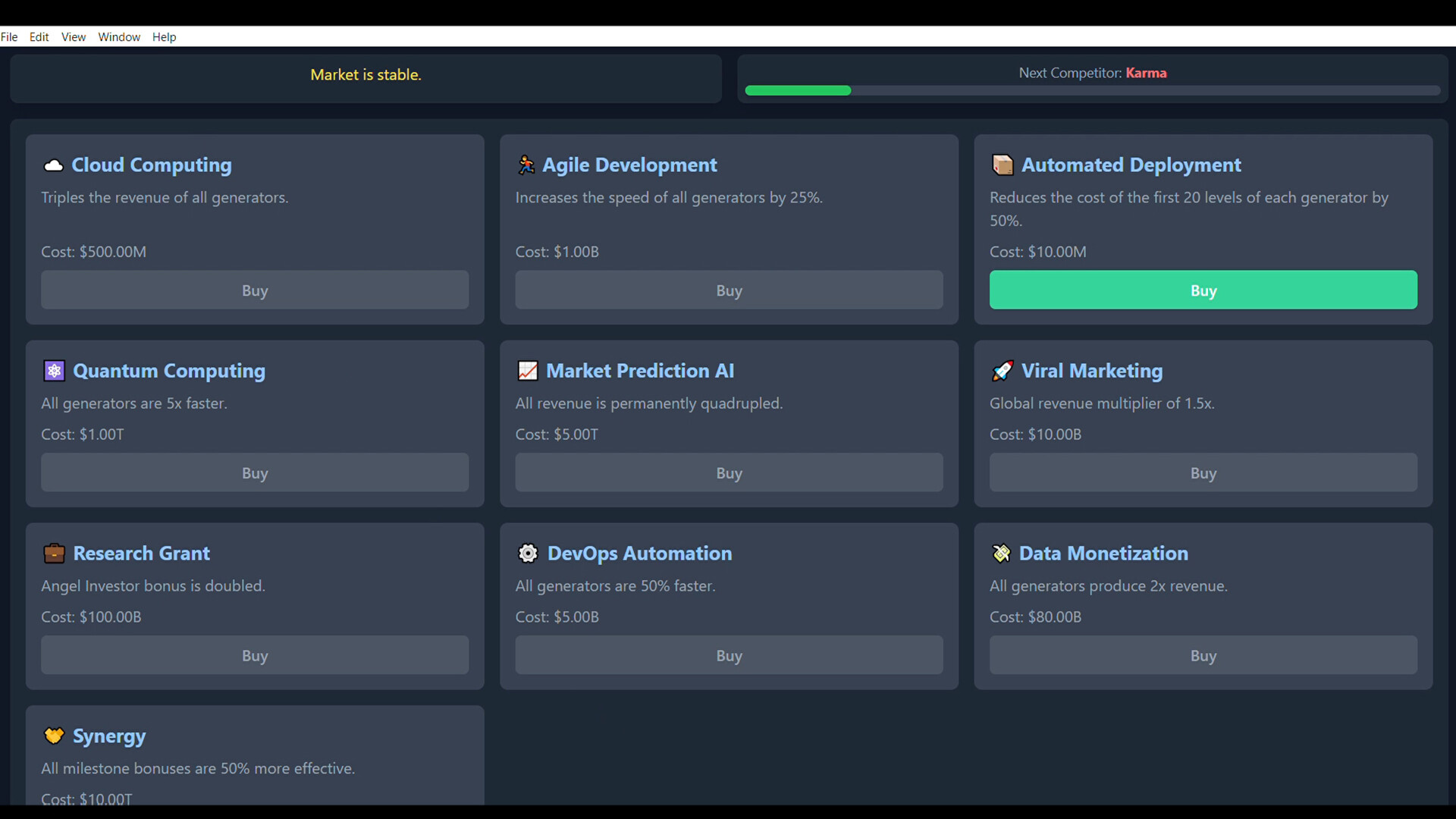 #3. Ai Empire: Idle Clicker (Steam) Által: Keo R. Bun