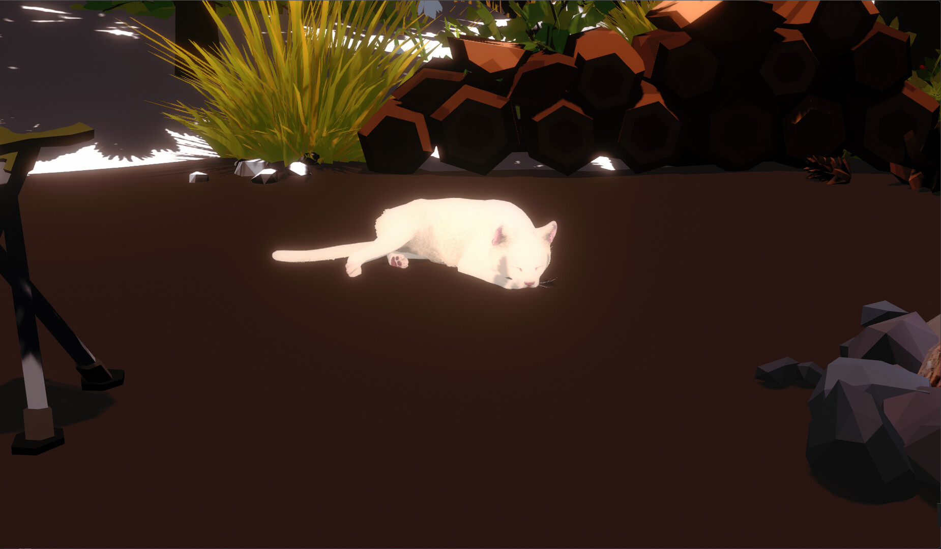 たき火と猫 screenshot #3