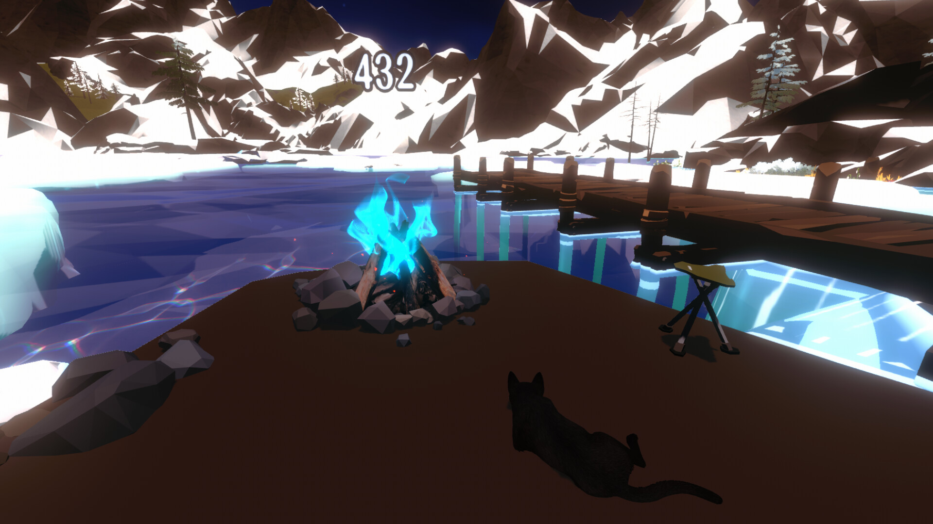 Campfire with Cat screenshot #10