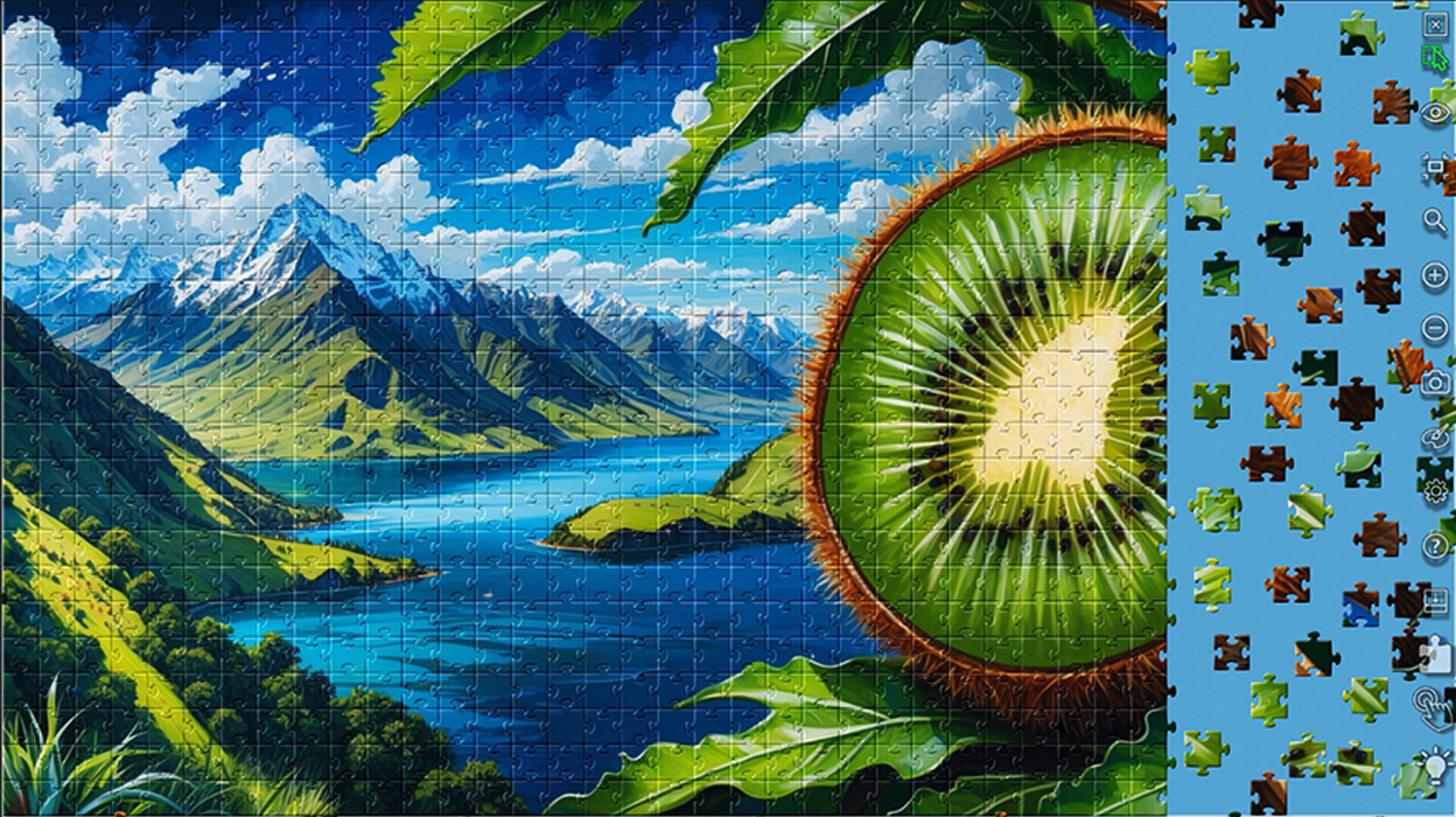 #2. Master of Pieces © Jigsaw Puzzle DLC - Flora of Nations (Steam) بواسطة: Graphium Studio