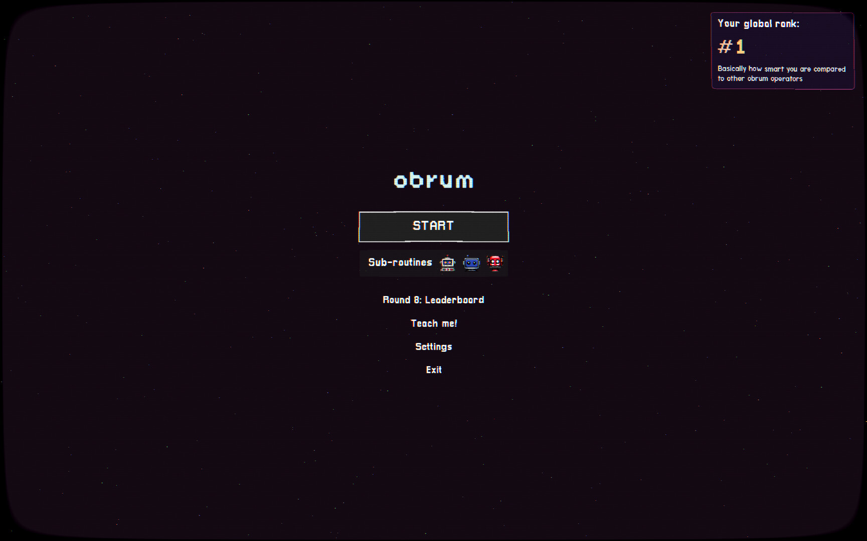 Obrum screenshot #2