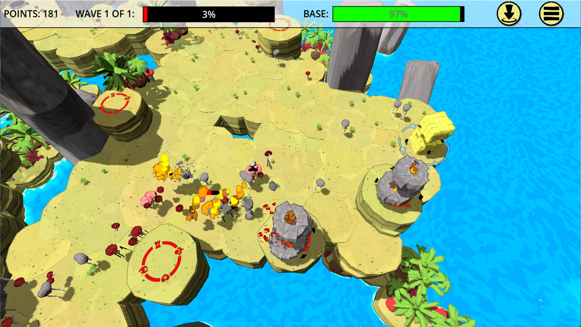 Elevation Tower Defense screenshot #1