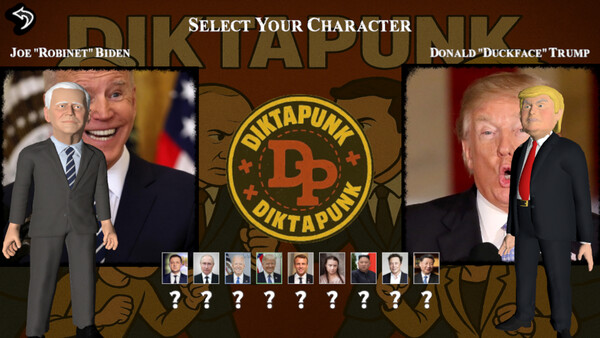 Скриншот из DiktaPunk: The PolitiKal (and Satirikal) Fighting Game