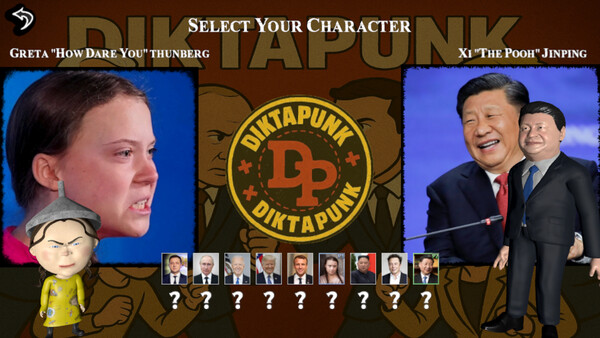 Скриншот из DiktaPunk: The PolitiKal (and Satirikal) Fighting Game