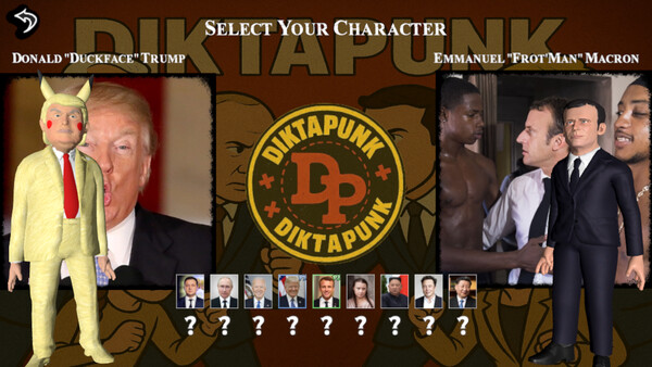 Скриншот из DiktaPunk: The PolitiKal (and Satirikal) Fighting Game