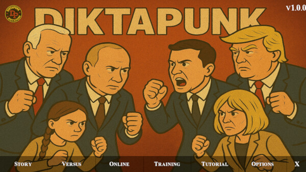 Скриншот из DiktaPunk: The PolitiKal (and Satirikal) Fighting Game