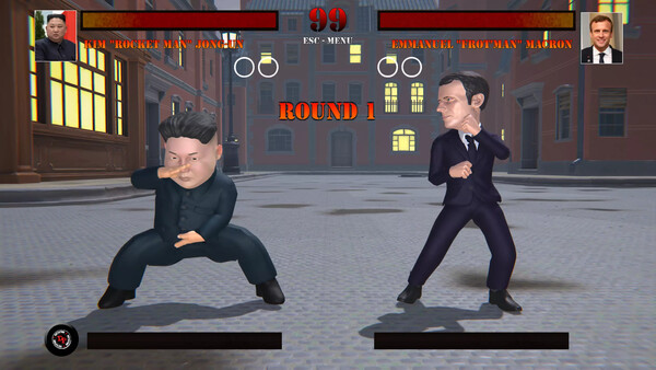 Скриншот из DiktaPunk: The PolitiKal (and Satirikal) Fighting Game