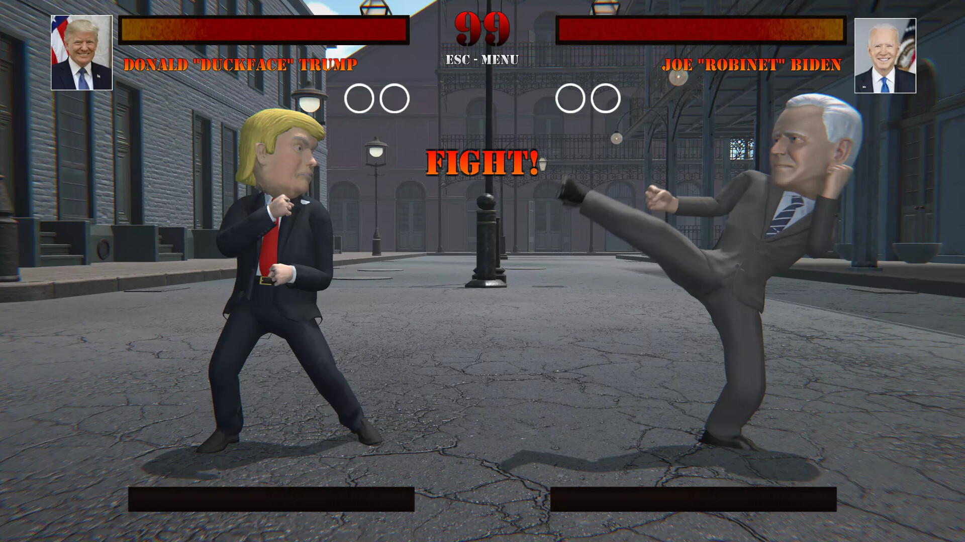 DiktaPunk: The PolitiKal (And SatiriKal) Fighting Game screenshot #4