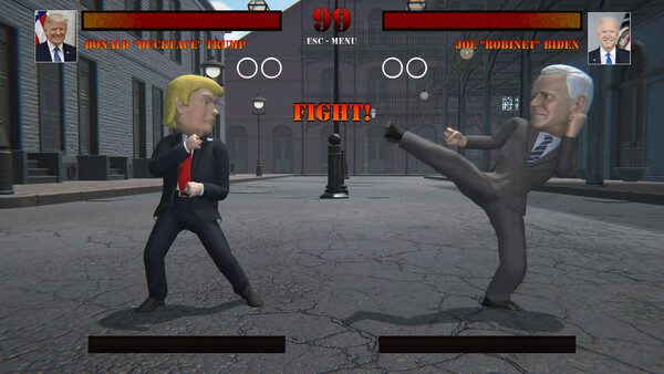 Скриншот из DiktaPunk: The PolitiKal (and Satirikal) Fighting Game