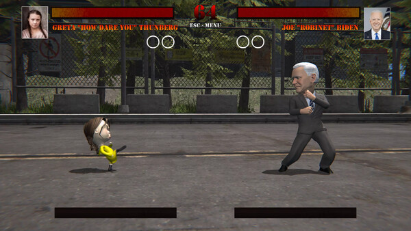 Скриншот из DiktaPunk: The PolitiKal (and Satirikal) Fighting Game