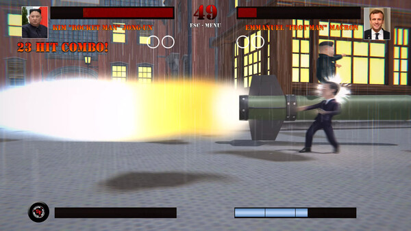 Скриншот из DiktaPunk: The PolitiKal (and Satirikal) Fighting Game