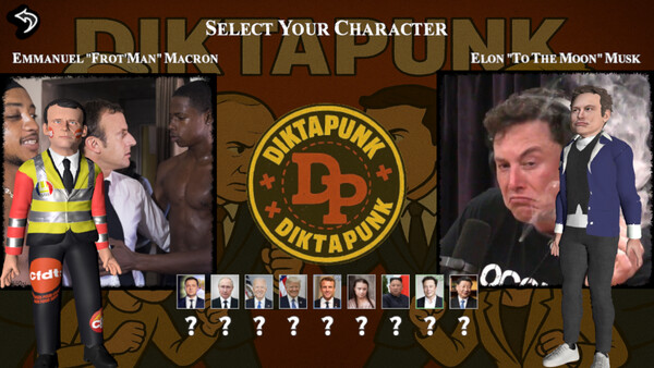 Скриншот из DiktaPunk: The PolitiKal (and Satirikal) Fighting Game