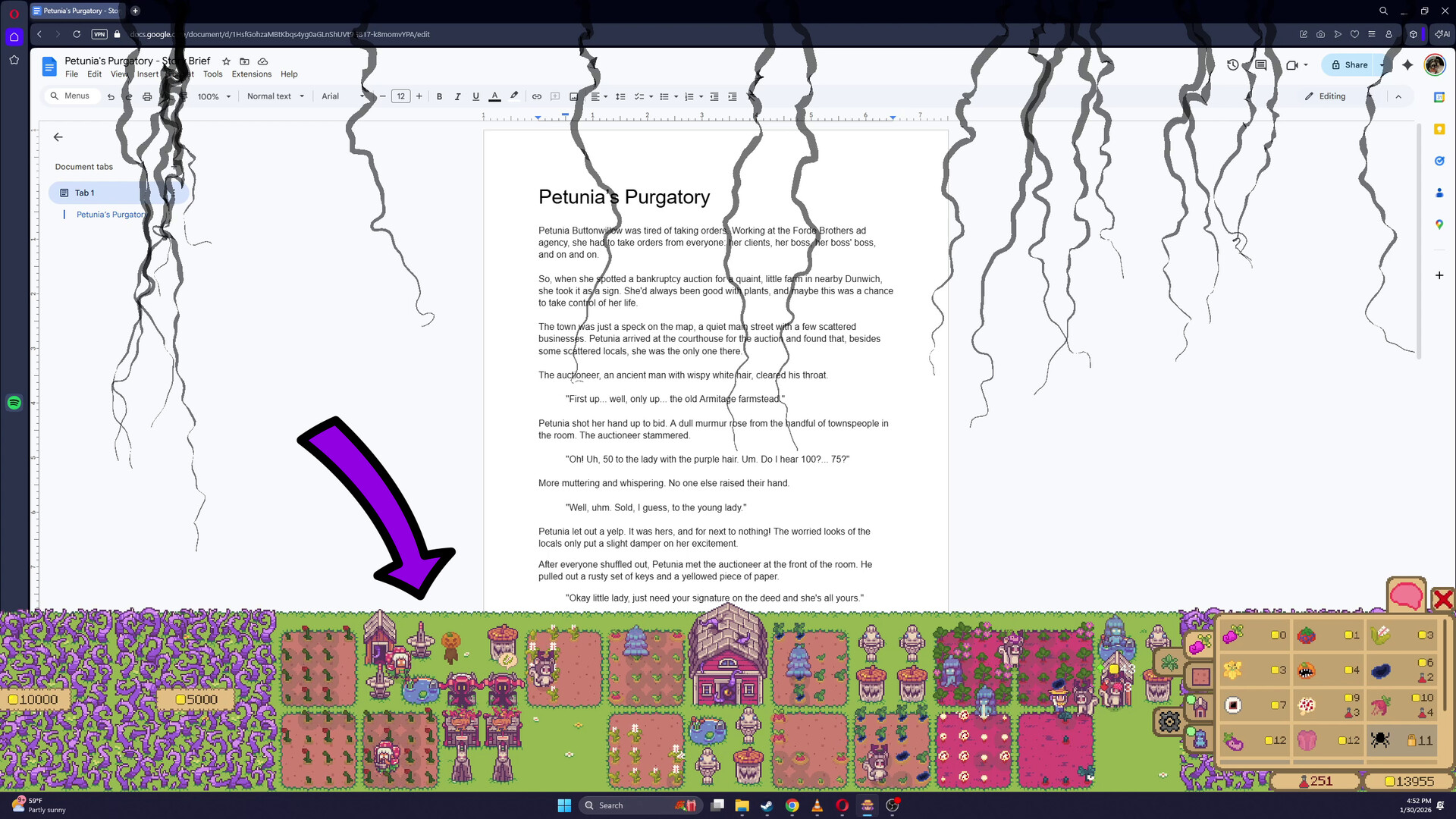 Petunia's Purgatory screenshot 1