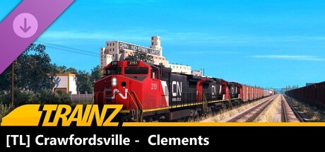 Trainz 2022 DLC - [TL] Crawfordsville -  Clements