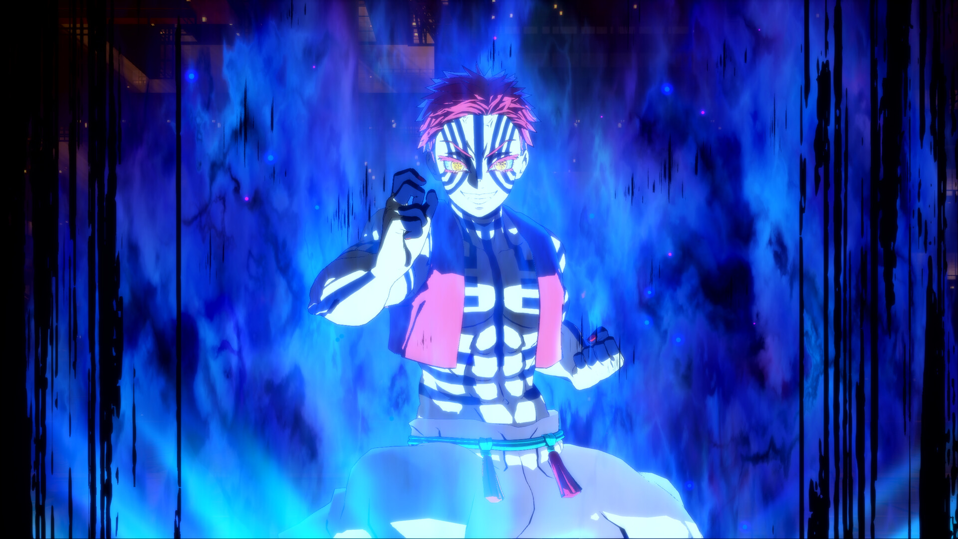 Demon Slayer -Kimetsu no Yaiba- The Hinokami Chronicles 2: Playable Character: Akaza (Infinity Castle) Featured Screenshot #1